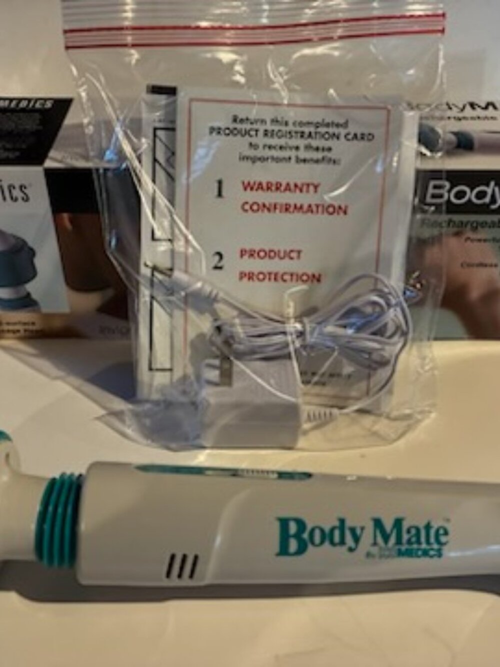Homedics Body Mate Cordless Rechargeable Power Massager